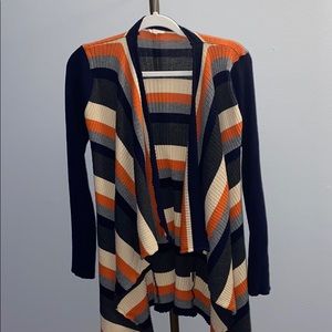 Multicolor Waterfall Cardigan